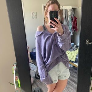 Women's Purple Sweater